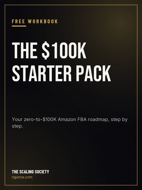 The Amazon FBA $100K Starter Pack cover